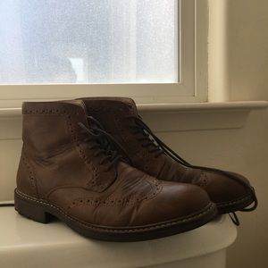Goodfellow Brown Cowboy Boots with Pattern
